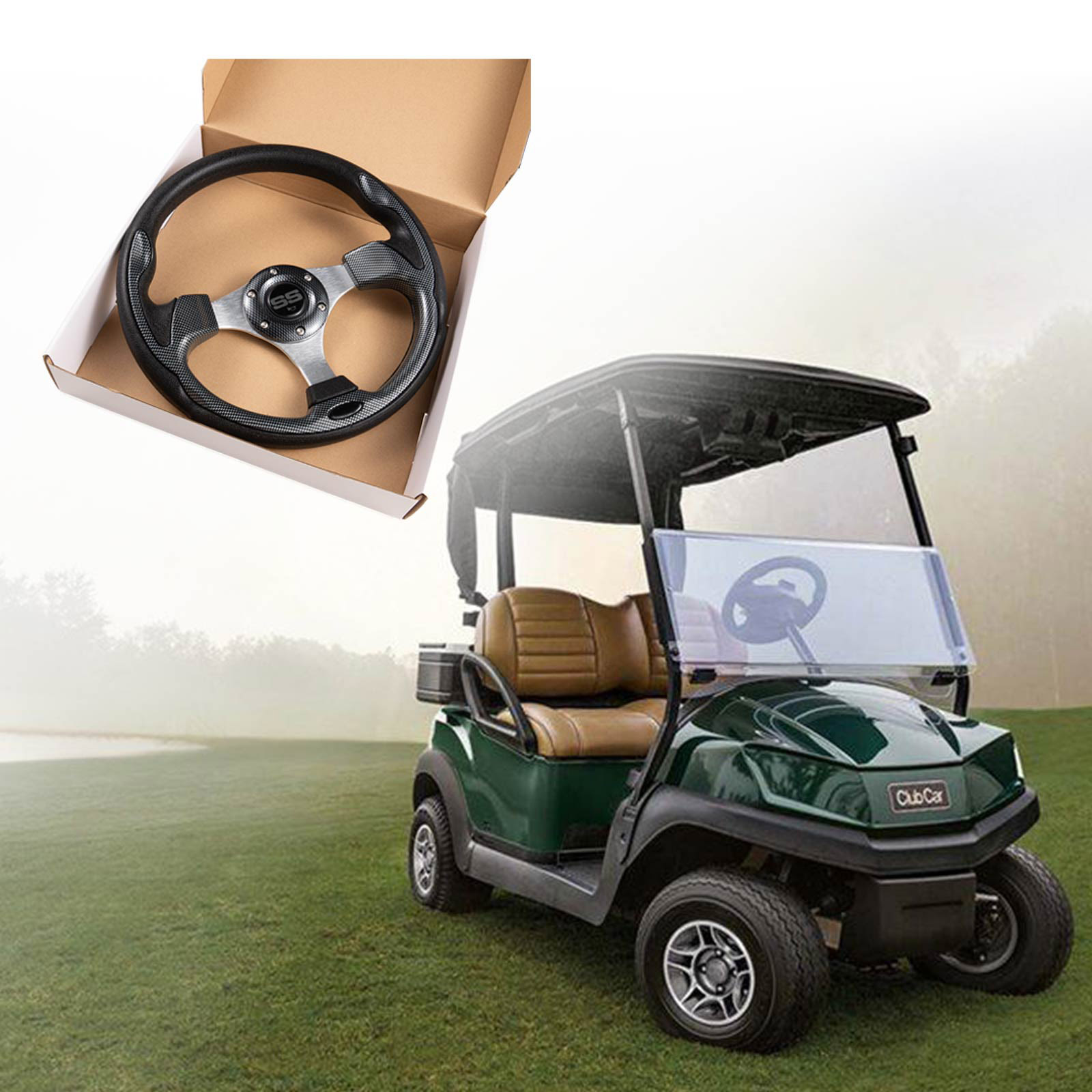 Universal Steering Wheel fits Club Car EZGO Yamaha i40 i40L Most Golf Carts1