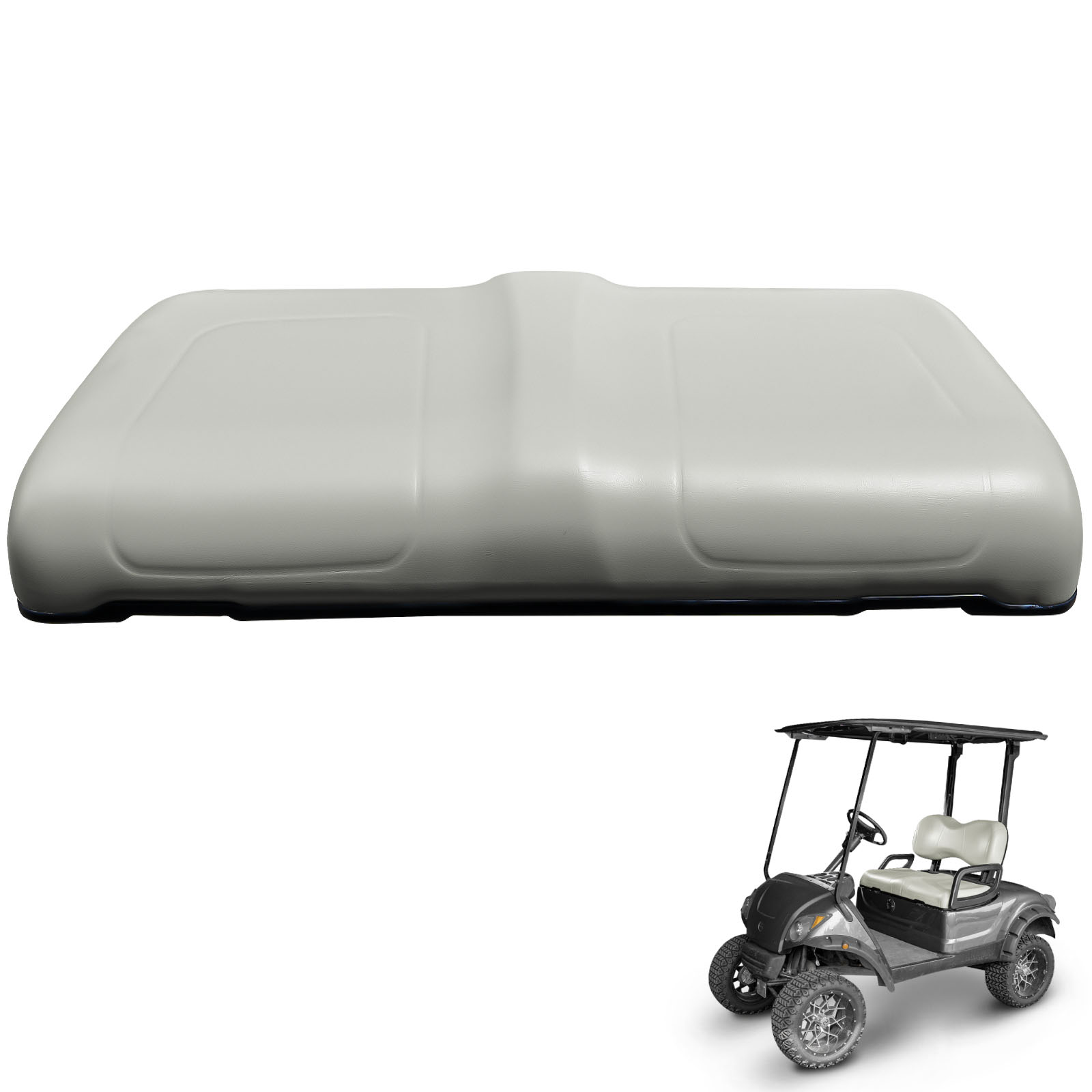 Front Seat Bottom Cushion Fit Yamaha G29-2/Drive2 2017+ for Golf Cart Accessories Including NOKINS Replacement Front Seat Bottom Cushion