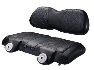 Ventilated and Heated Diamond Seat Cover for Club Car Precedent OEM Standard Front Seat, Make Winter Warm and Summer Cool